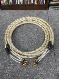 QED Genesis Silver Spiral發燒喇叭線