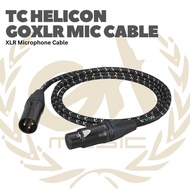 TC Helicon GOXLR Mic Cable XLR Microphone Cable 10ft - XLR Cable Mic GO XLR Connectors