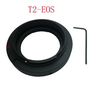 T2 T Mount to For Canon-EOS T2-EOS Ring Lens Adapter 5D 7D 50D 60D 550D 500D 600D 700D 1000D 1200D T