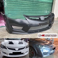 (NEW) FRP FRONT BUMPER FD TYPE R CUTTING ORI FOR CIVIC FD1 FD2