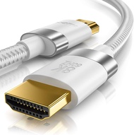 Cáp HDMI 8K chứng nhận 8K HDMI 2.1 cáp 8K/60Hz 4K/120Hz 2K/144Hz 48gbps cực cao Dây cáp tốc độ 3D si