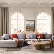 SB Design Square SCHULTZ DESIGN โซฟา รุ่น Bridgend - สีเทา (380x165x80 ซม.)