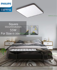 Philips LED CL867 Ceiling Light Round Square Rectangle Tunable Light With Simple Nordic Design Modern Atmosphere Ultra-Thin Bedroom Energy Saving Long Lifetime EyeComfort