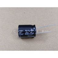 33UF 400V Capacitor 33UF 400V 16x20mm Brand New Genuine Bubycon