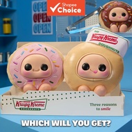 Hyojo Market Surprise Mystery Box - Soft Plush Doughnut Chocolate Doll, Adorable Foodie Desk Ornamen