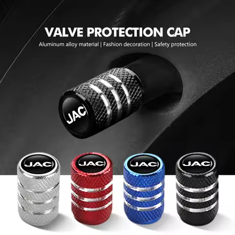 4pcs Car Tire Valve Airdust Waterproof Aluminum Alloy Cover For JAC S2 J3 Board JS2 S3 JS3 J2 S5 T8 