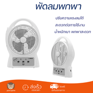 ราคาพิเศษ พัดลมมือถือ พัดลมพกพา 8 นิ้ว AIKO KN-3708 Unicorn สีขาว มีสวิตช์ควบคุม ปรับความแรงลมได้ น้
