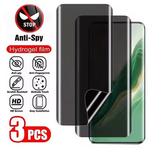3PCS Privacy Hydrogel Film For Vivo V40 SE 4G 5G 80W V27 V29 V30 Pro Vivo V30 SE Anti-Spy Screen Pro