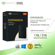 รุ่นใหม่ Seagate external harddisk 1tb/2tb USB 3.0 2.5" ฮาร์ดดิสพกพา hdd external ที่เก็บข้อมูลแบบพก