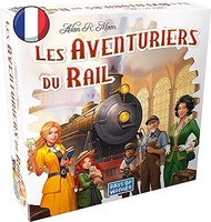 Asmodee - Les AVENTURIERS du Rail : USA - Basic Game New Edition - Board Game and Strategy for Child