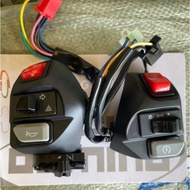 LC135 V1 - V7 Switch Set Double Signal Handle Switch Suis Kiri Kanan On/Off EGO EGOS EGOLC NOUVOLC A