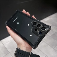 Suitable for Samsung A55 Phone Case S26Ultra Four Corners Airbag A53 Shock-resistant S24 Acrylic S25