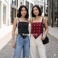 Freya TANKTOP Freya woven jumputan tank/ batik tank top