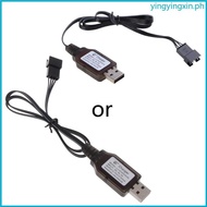 YIN 7 4v 3 7v x2 Charger SM-4P Reverse 2S Lipo Battery RC Toys Plug Input USB