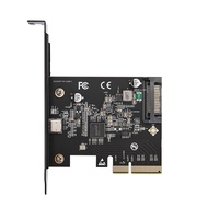 Expansion Card Type-C Expansion Card 3.2 Gen 2x2 PCI-E Gen 3 X4 20Gbps ASMedia ASM3242 Chipset with 