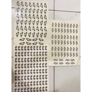 Random sheet stickers