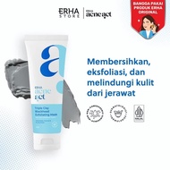 ERHA Acneact Triple Clay Blackhead Exfoliating Mask - Face and Blackhead Mask | AHA AHA | BHA BHA BH