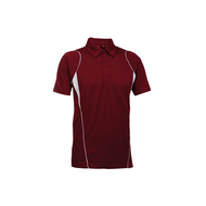 ORENSPORT QD2506 MAROON POLO( 60%MICROFIBRE 40%COTTON MESH)