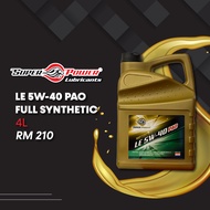 Engine Oil SuperPower LE 5W-40 PAO 100% FULLY SYNTHETIC