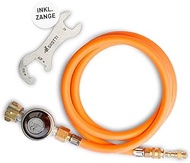 SKOTTI Prop, EN 417 Gas Cartridges Compatible, Gas Bottle Connection Set for SKOTTI Grill and Campin