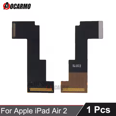 Aocarmo For Apple iPad Air 2 A1566 A1567 2014 9.7'' inch LCD Screen Display Connector Flex Cable Rep