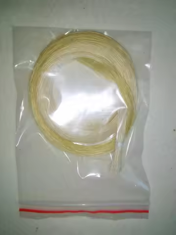 8 PCs High Quality Bow Hair 80-82cm Inches 6 Grams Stallion Unbleached Horse Tail Hair