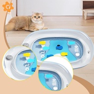 [utruiut0k] Cat Water Sensory Play Mat Summer Pet Cooling Play Mat Anti Scratch Thickness