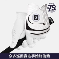 Comfortable FJ Golf Gloves Men's Lambskin FootJoy Gloves Left Right Hand One Pair Professional Perfo