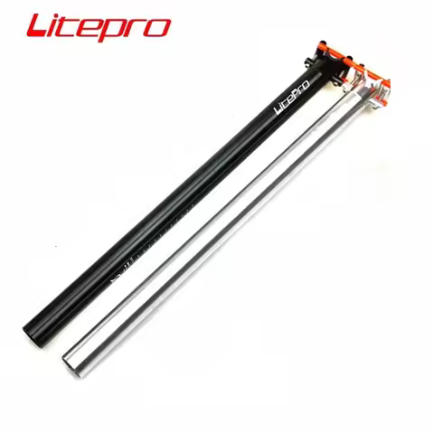 Litepro Bicycle Seat Post Folding Bike 34.9mm 600mm Seat Tube For Birdy Bike Modified parts