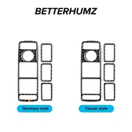 Carbon Fiber For Mercedes Benz W204 W176 W212 W246 CLA GLA ML GLE Window Lifter Panel Trim Stickers 