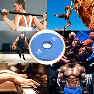[LA19REA]Gym Micro-Type Plates Dumbbell Weight Plate Rubber Fractional Weight Plates Add-on Aperture
