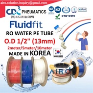 [ RO Tube ]CDC Fluidfit [MADE IN KOREA] 1/2" OD RO Water Tube PE Hose Water Filter Pipe System RO Tu