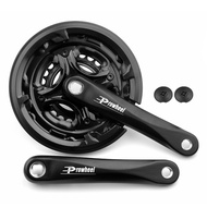 PROWHEEL Alluminum Alloy 42T/48T Crankset 24-34-42T/28-38-48t Alloy Crank for Bikes