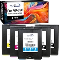 Oritdge Compatible Ink Cartridges Replacement for VIP Color 650, VP650 High Yield 65,000 Pages (Blac