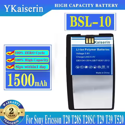 Mobile Phone Battery Bsl-10 Reliable Power For Sony Ericsson T28 T28S T28SC T29 T39 T520 T320 R520 R