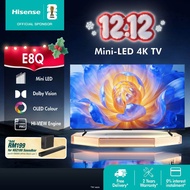 [2025 New[Free Install] Hisense 55-85 inch Mini-LED/ QLED / HDR10+ / Dolby Vision Atmos /  144Hz AI 