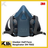 Original 3M Half Facepiece Reusable Respirator 7502 (Medium)