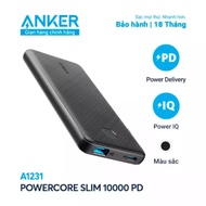 Sạc Dự Phòng Anker PowerCore Slim 10000 PD - A1231 BH 18 tháng Anker Việt Nam