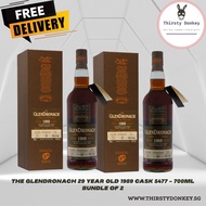 The Glendronach 29 Year Old 1989 Cask 5477 - 700ml (Bundle of 2)