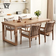 TB 5 Solid Dining LY Wood Nordic White Ash Large Rectangular Living Room Desk Modern Simple Island T