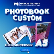 PHOTO PRINT PHOTOBOOK MAGAZINE PHOTO ALBUM MEMORIAL ALBUM HAJI ALBUM SOFTCOVER VOLUME A5 SIZE