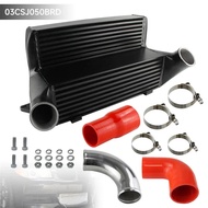 Bar & Plate Intercooler Kit Aluminum 7.5" For BMW 135i 335i 335is 335xi E82 E90 E91 E92 E93 N54&N55 