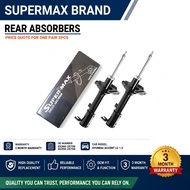 Hyundai Accent LC 1.5 1999-2005 Rear Left And Right Supermax Gas Shock Absorbers (55350/55360-25750)