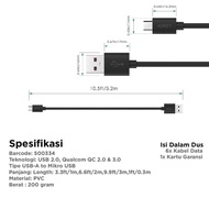 AUKEY CABLE MICRO USB 2.0 (6PCS) - 500334