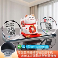 Display Cash Register Payer Card QR Code Front Desk Code QR Code Crystal Voice Money Register Broadc