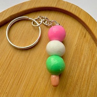 Handmade Dango Keychain