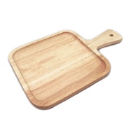 Square Wooden Tray 8x8 Inches With Handle KM095