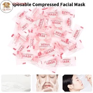 PTS  50/100Pcs Disposablepressed Facial Mask Portable Silk/Cotton Face Mask Facial Towel Coin Wrappe