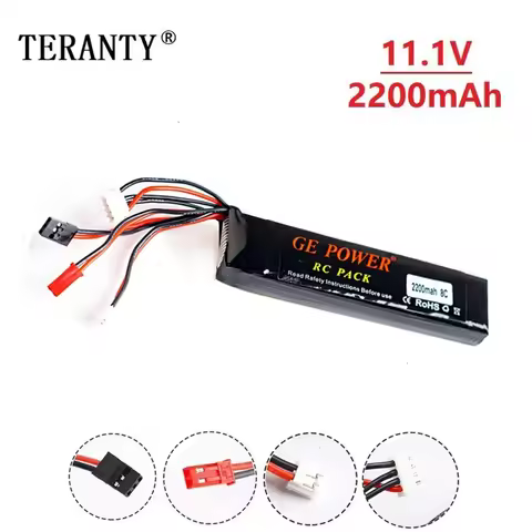 3S 11.1V 2200mAh 8C Rechargeable Battery for Walkera DEVO 7 DEVO 10 DEVO12E F12E WFLY9 RadioLink AT9