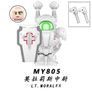 Tượng Mini T-800 Terminator Starcraft Warhammer 40K Bộ Đồ Chơi Khối Nhựa Cho Người Lớn Bộ Đồ Chơi Kh